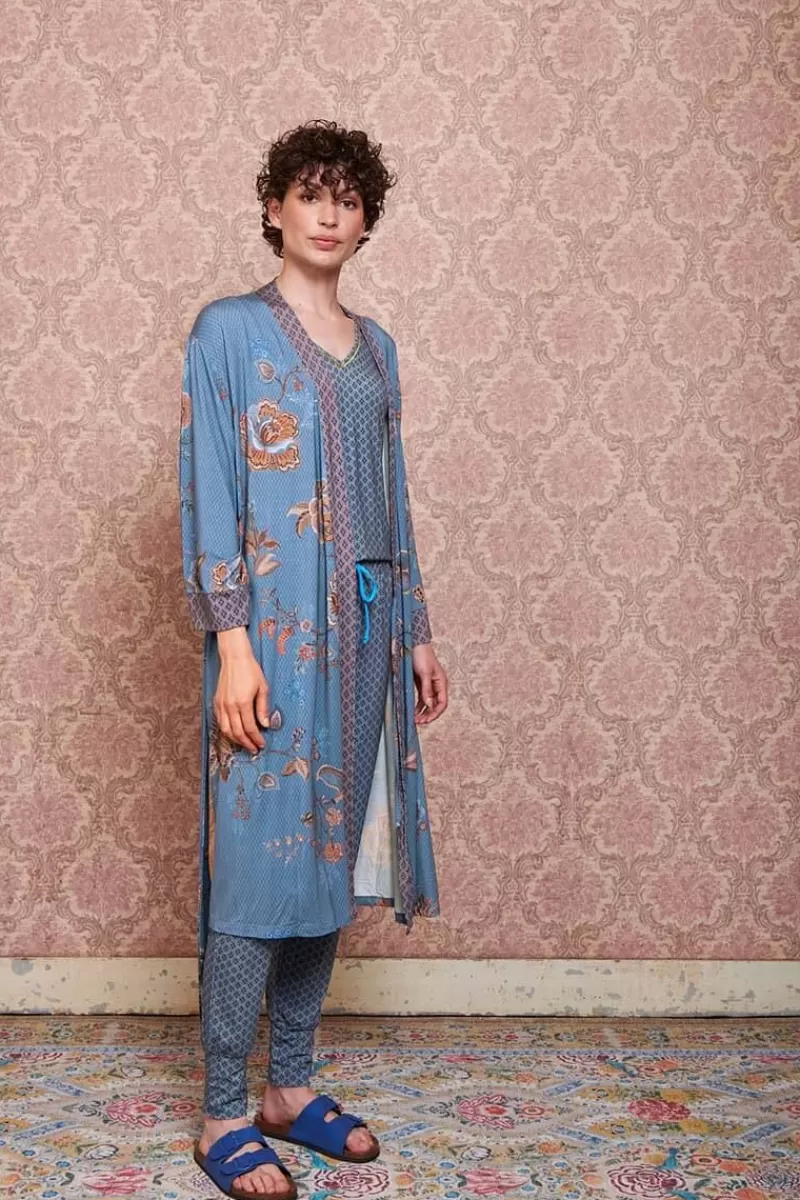 Pip Studio Kimono Cece Fiore En Coloris Bleu Cheap