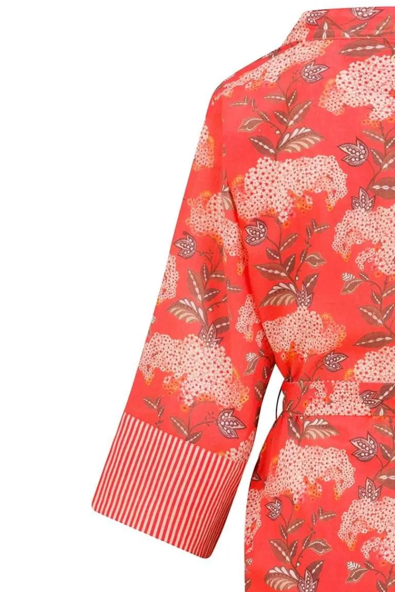 Pip Studio Kimono Flora Firenze En Coloris Corail Rouge Best Sale