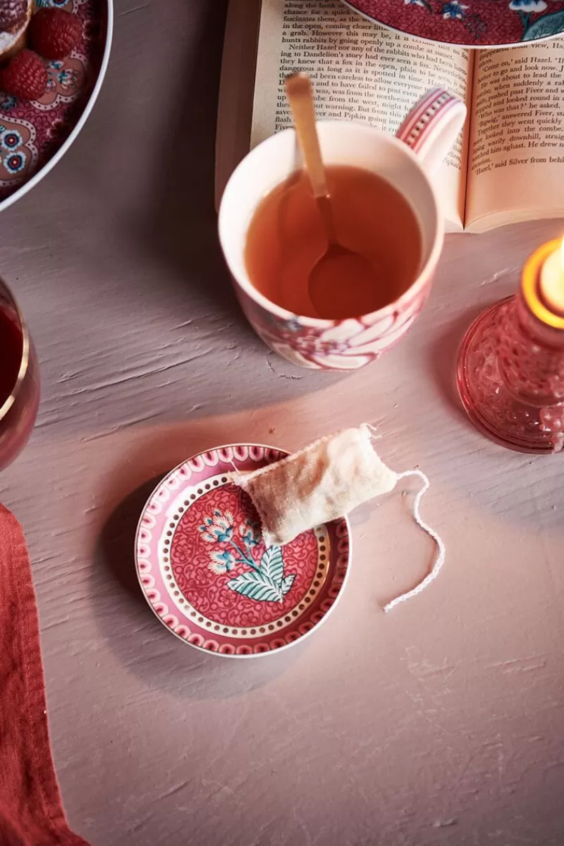 Pip Studio Lot De 2 Tasses De Grande Taille Flower Festival Rose Fonce Sale