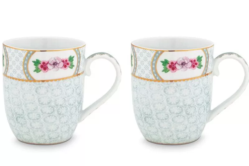 Pip Studio Lot De 2 Tasses De Petits Taille Blushing Birds En Coloris Blanc Fashion