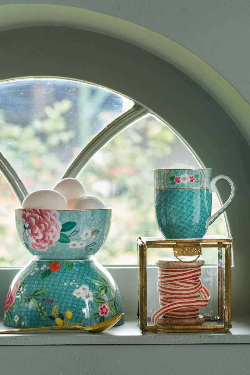 Pip Studio Lot De 2 Tasses De Petits Taille Blushing Birds En Coloris Bleu Fashion