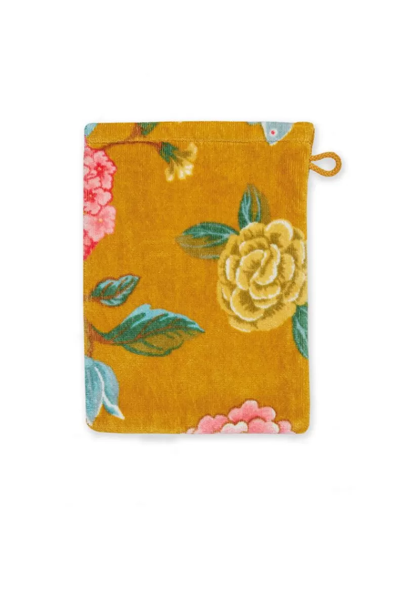 Pip Studio Lot De 3 Gants De Toilette Good Evening En Coloris 16 X 22 Cm Jaune Sale