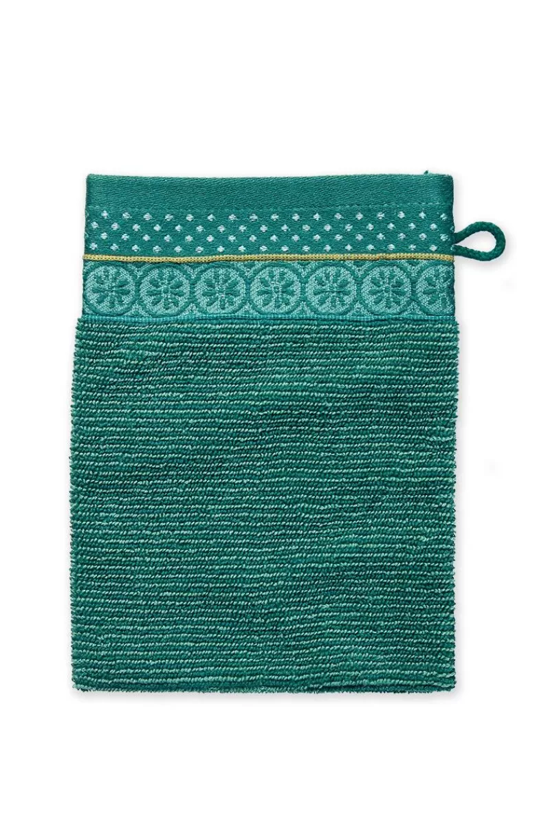 Pip Studio Lot De 3 Gants De Toilette Soft Zellige En Coloris 16 X 22 Cm Vert Best