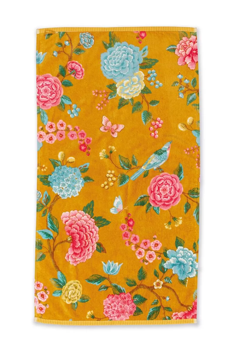 Pip Studio Lot De 3 Serviettes De Bain Good Evening En Coloris 55 X 100 Cm Jaune Fashion