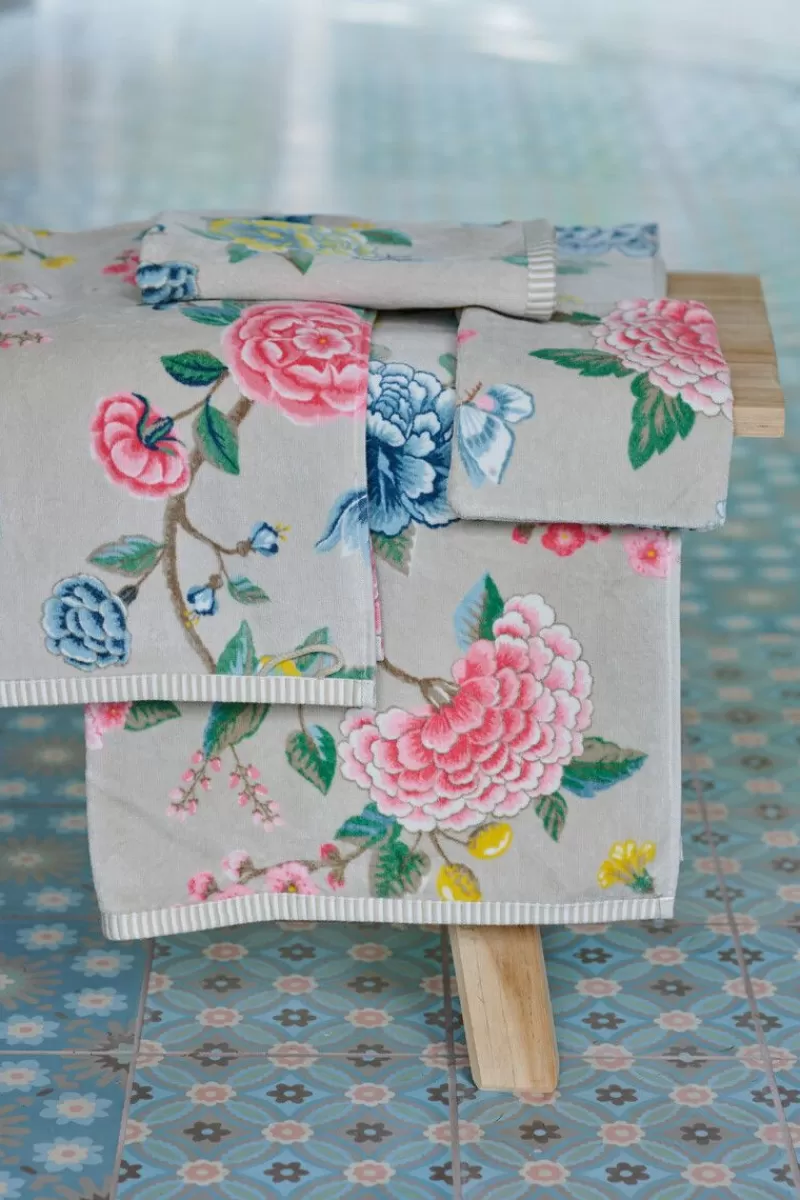 Pip Studio Lot De 3 Serviettes De Bain Good Evening En Coloris 55 X 100 Cm Kaki Sale