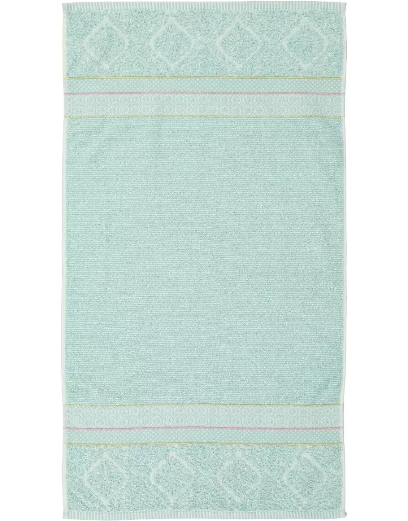 Pip Studio Lot De 3 Serviettes De Bain Soft Zellige En Coloris 55 X 100 Cm Bleu Discount