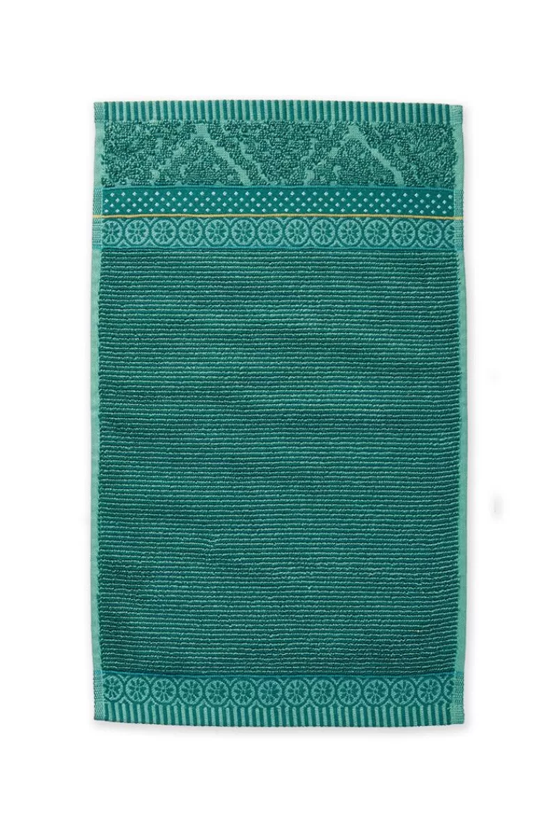 Pip Studio Lot De 3 Serviettes Invite Soft Zellige En Coloris 30 X 50 Cm Vert Flash Sale
