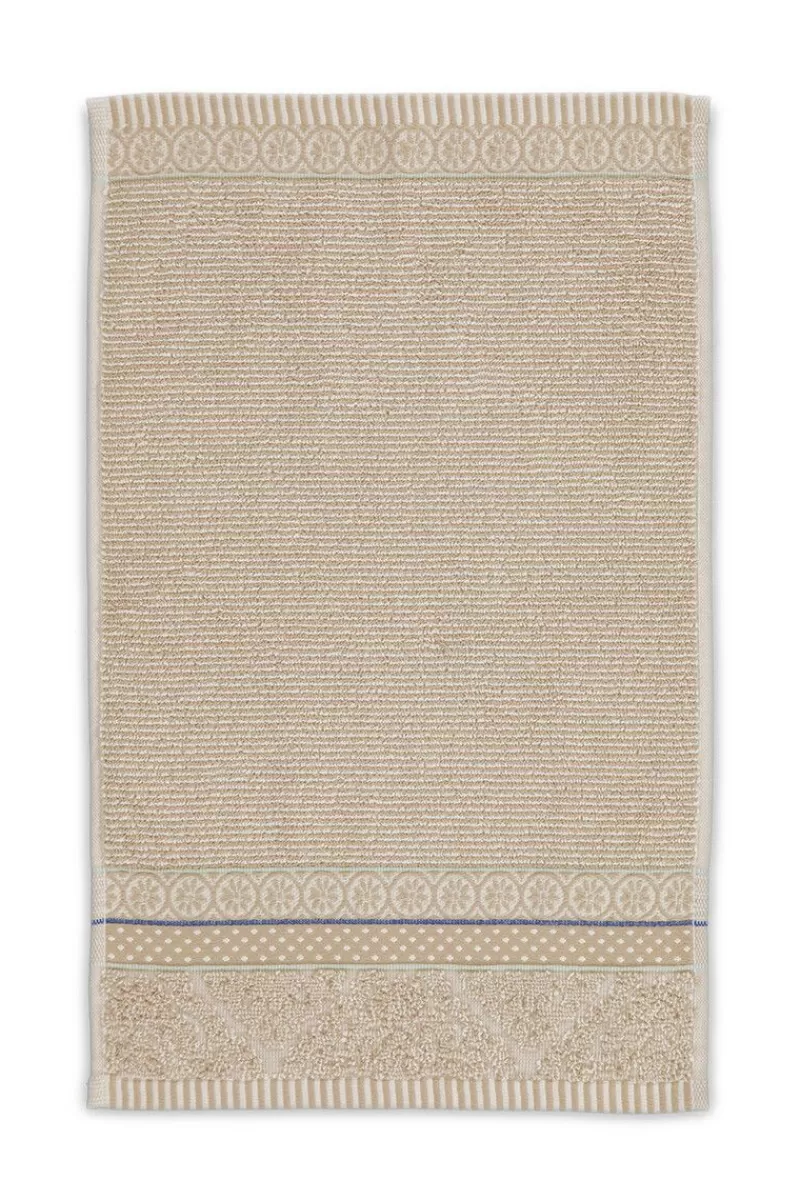 Pip Studio Lot De 3 Serviettes Invite Soft Zellige En Coloris 30 X 50 Cm Kaki Sale
