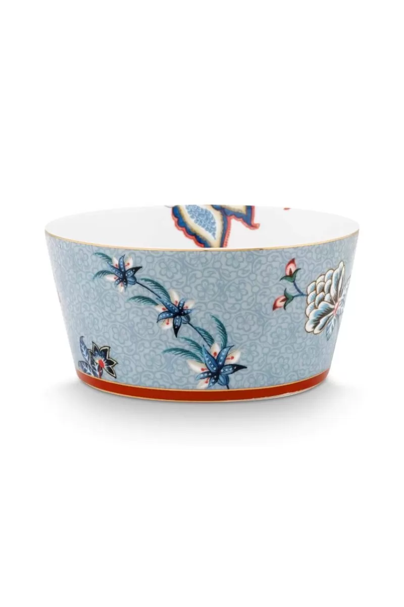 Pip Studio Lot De 4 Articles Bols Oriental Flower Festival 12Cm Bleu Discount