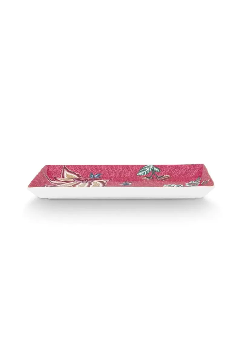 Pip Studio Lot De 6 Articles Sushi Oriental Flower Festival Fonce Rose Best