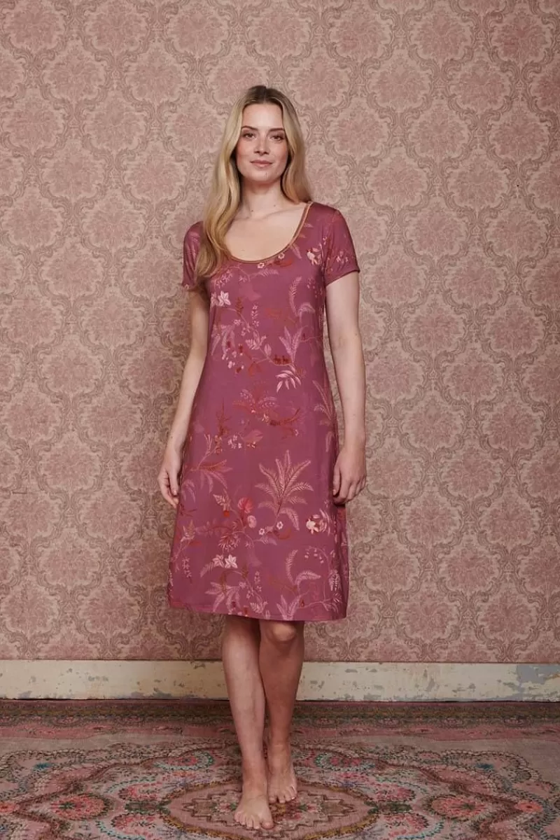 Pip Studio Nuisette A Manches Courtes Isola En Coloris Rose Clearance