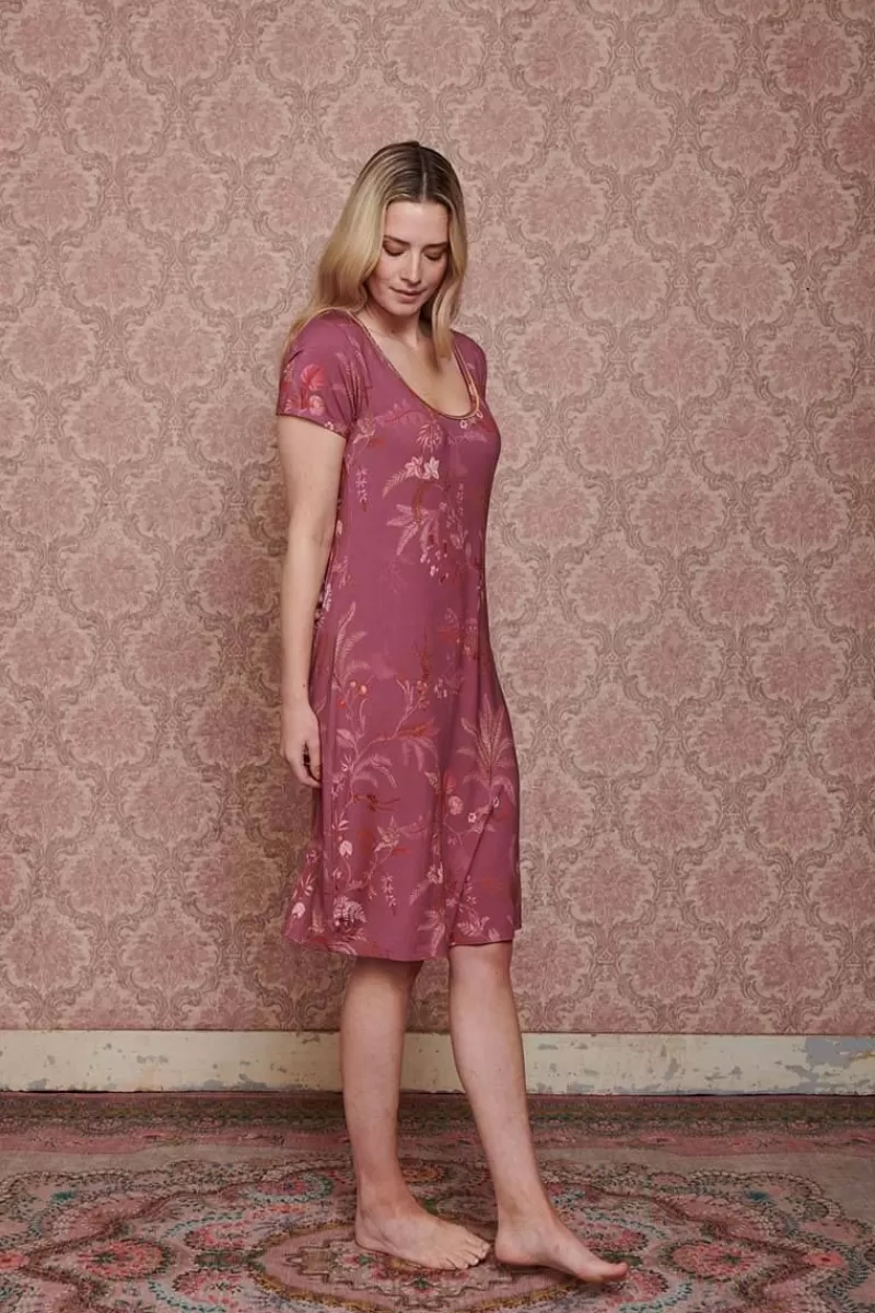 Pip Studio Nuisette A Manches Courtes Isola En Coloris Rose Clearance