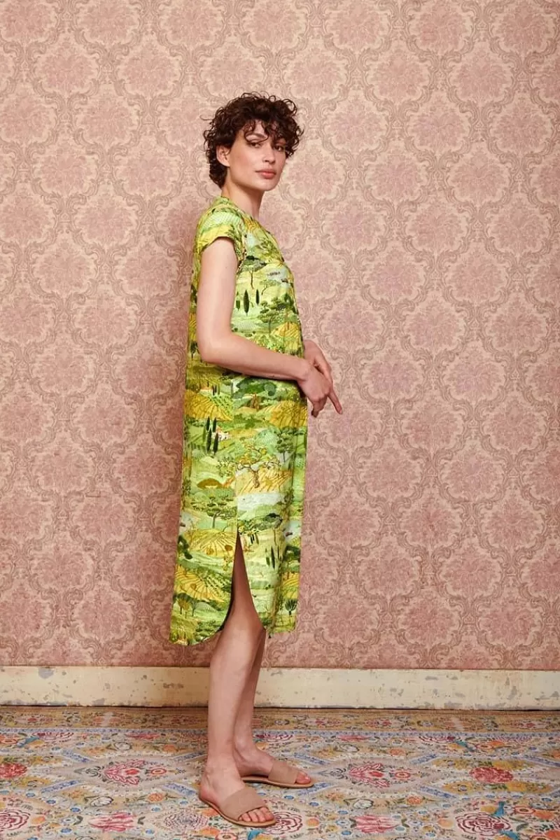 Pip Studio Nuisette A Manches Courtes Toscana En Coloris Vert Cheap