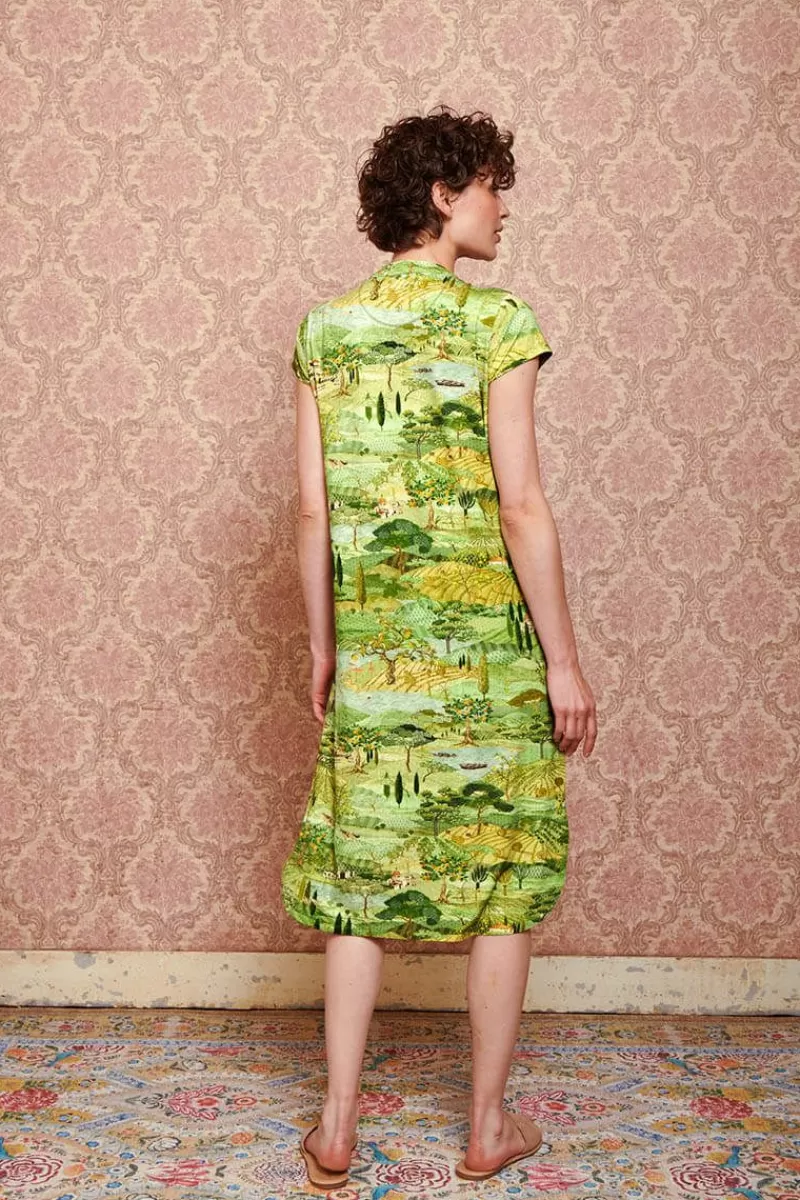 Pip Studio Nuisette A Manches Courtes Toscana En Coloris Vert Cheap
