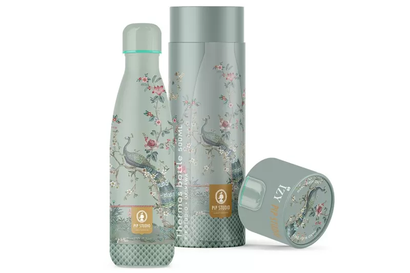 Pip Studio Okinawa Bouteille IsoThérme En Coloris 500Ml Vert Sale