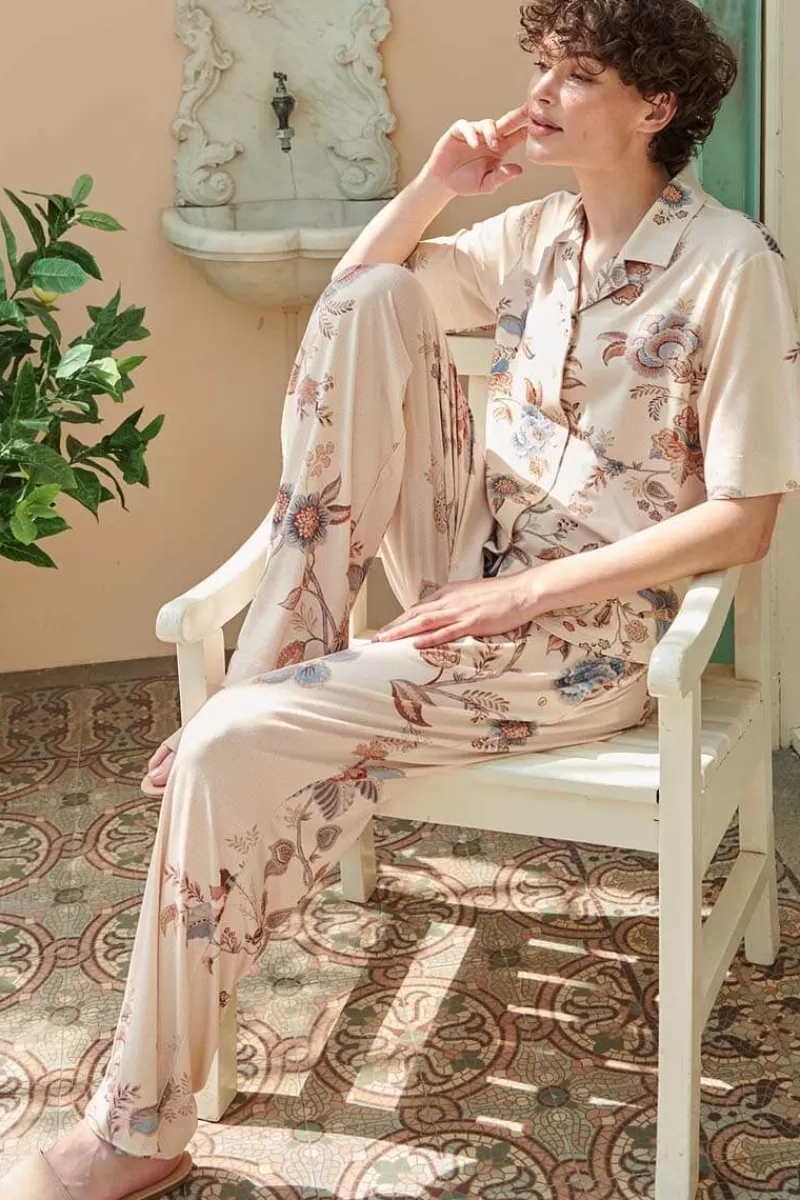 Pip Studio Pantalon Cece Fiore En Coloris Blanc Clearance