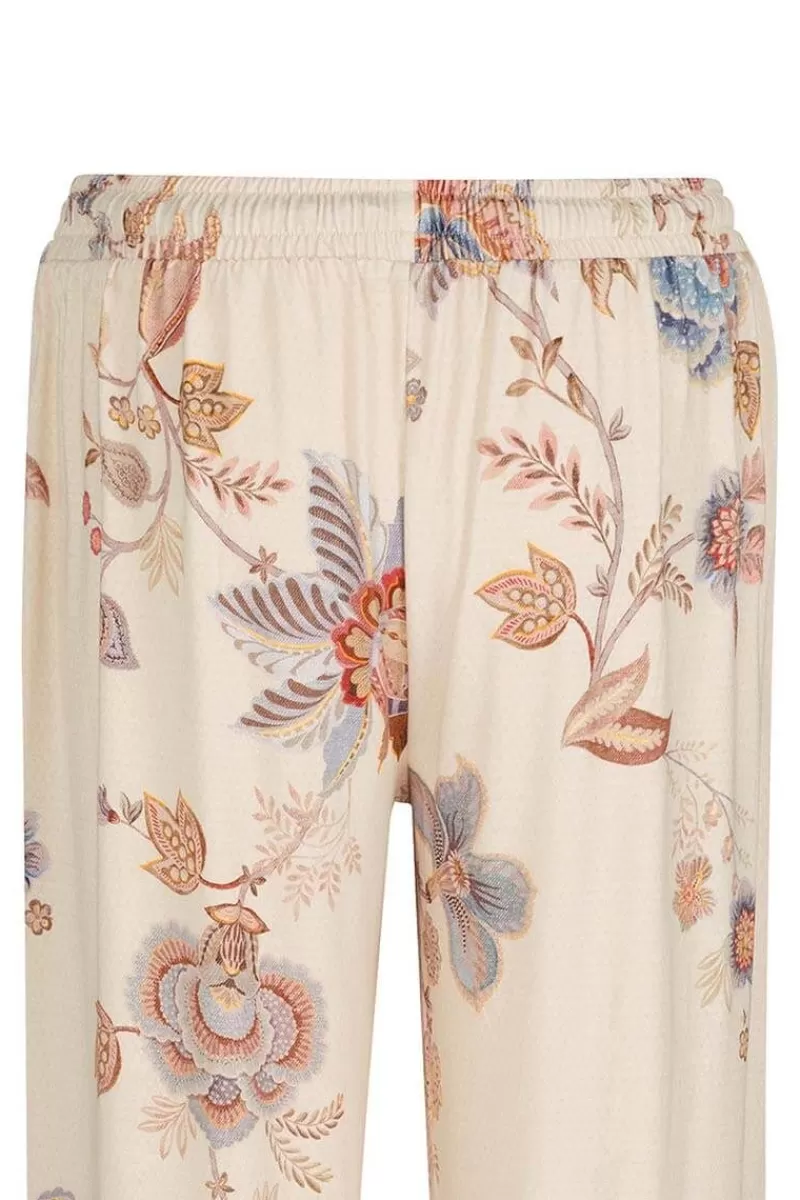 Pip Studio Pantalon Cece Fiore En Coloris Blanc Clearance