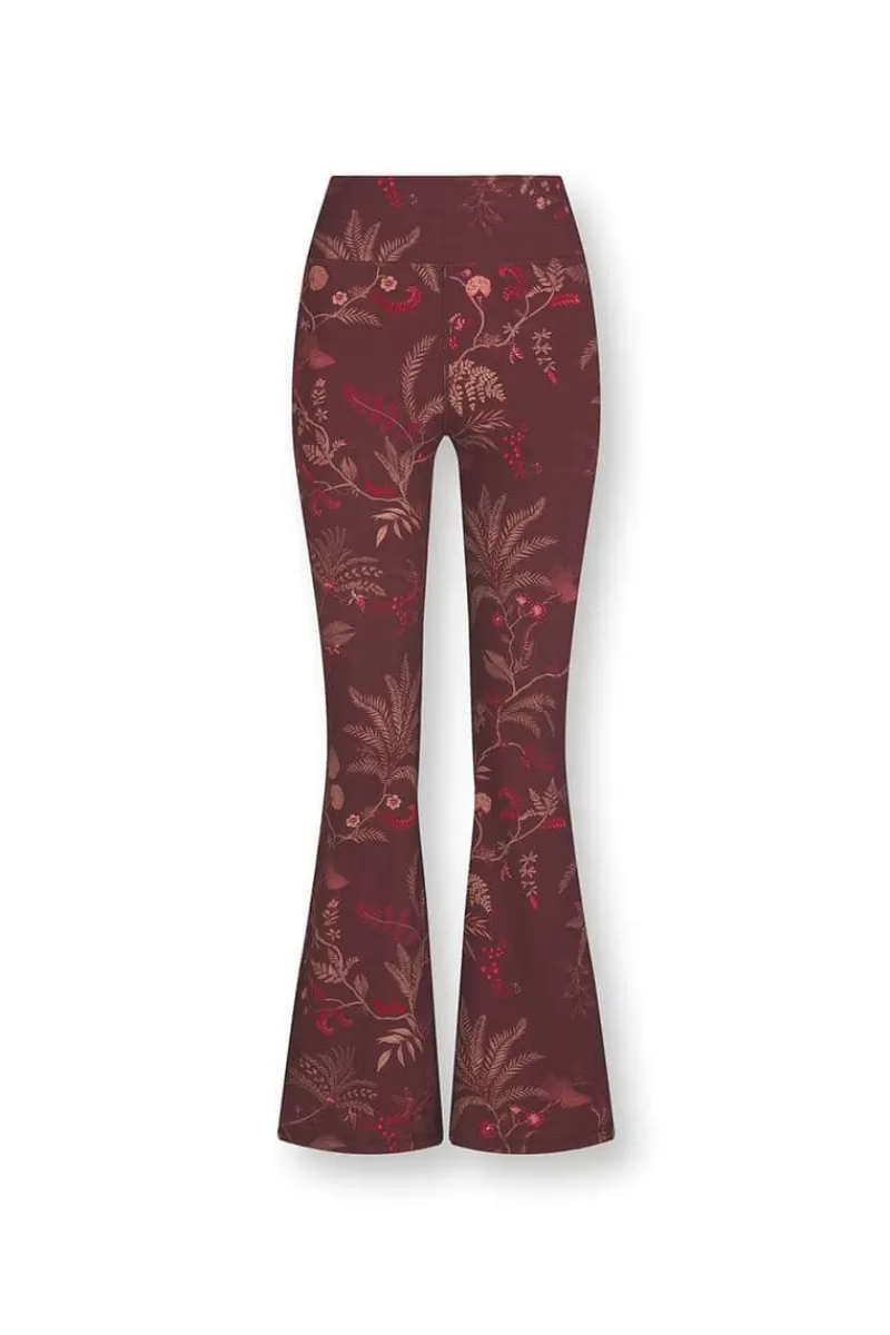 Pip Studio Pantalon Isola En Coloris Fonce Rouge Fashion