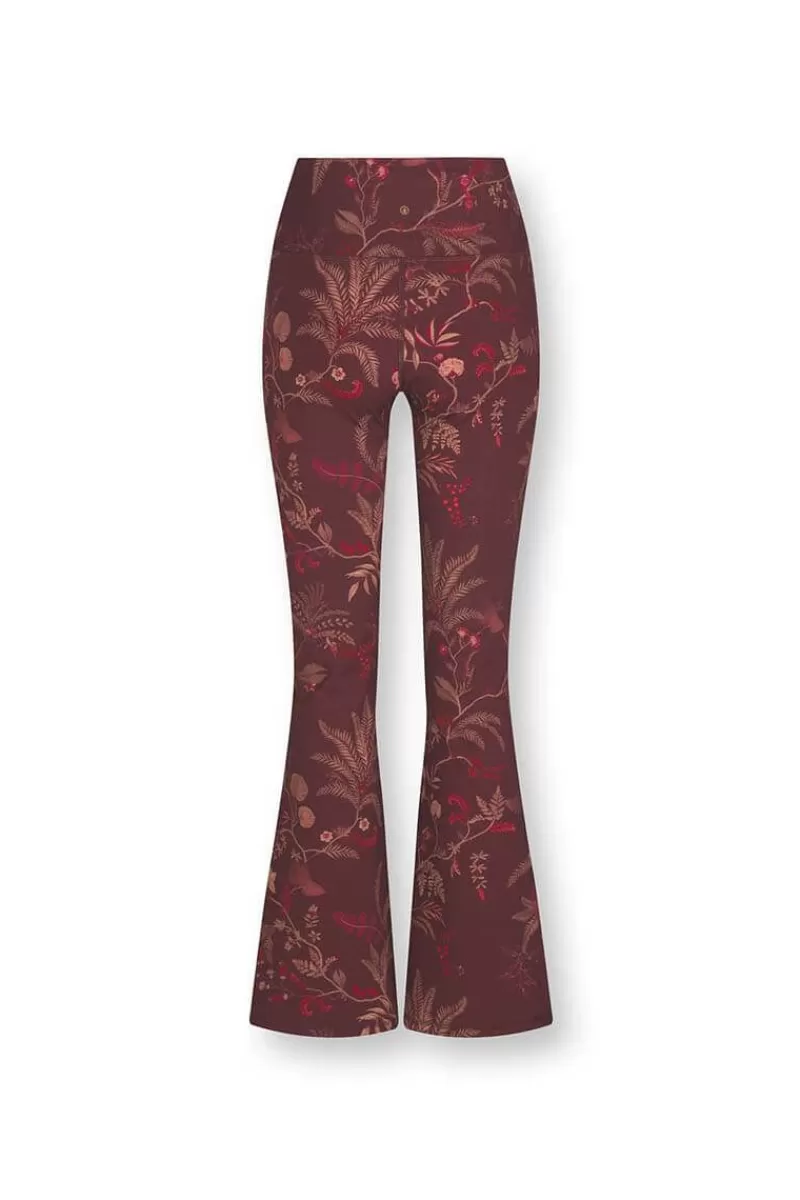 Pip Studio Pantalon Isola En Coloris Fonce Rouge Fashion