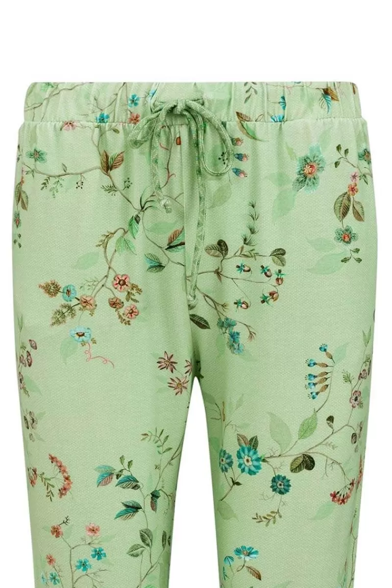 Pip Studio Pantalon Kawai Flower En Coloris Clair Vert Fashion