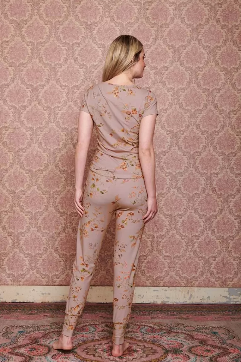 Pip Studio Pantalon Kawai Flower En Coloris Clair Rose Sale