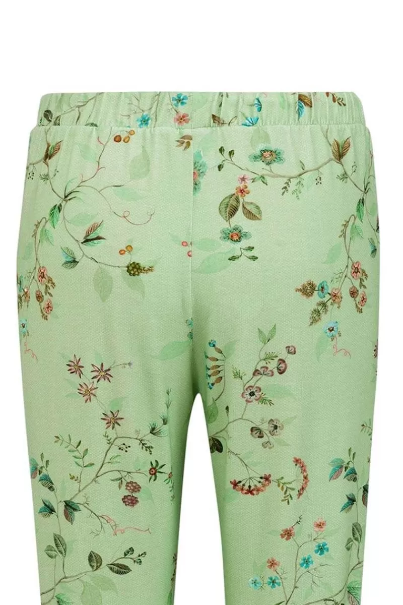 Pip Studio Pantalon Kawai Flower En Coloris Clair Vert Fashion