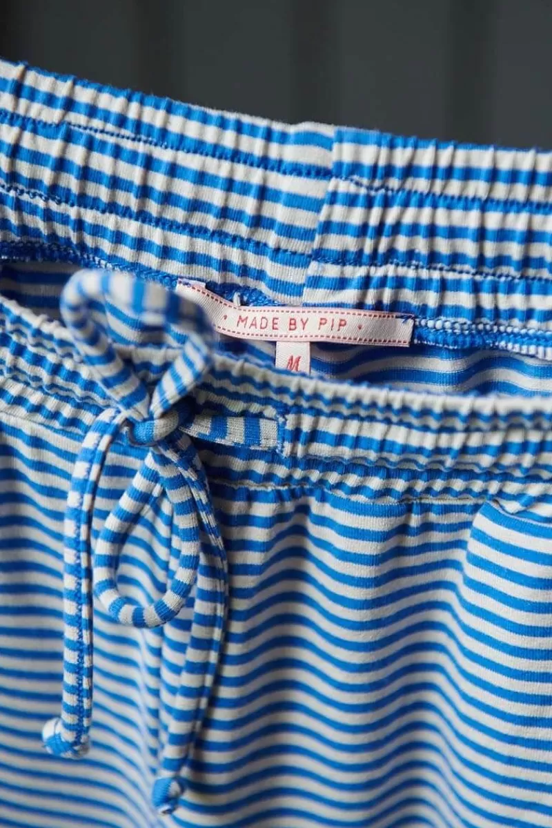 Pip Studio Pantalon Little Sumo Stripe En Coloris Cobalt Bleu Cheap