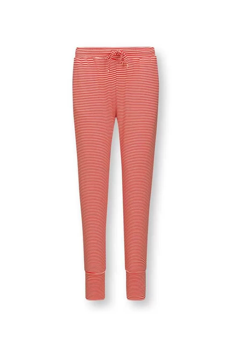Pip Studio Pantalon Little Sumo Stripe En Coloris Corail Rouge Sale