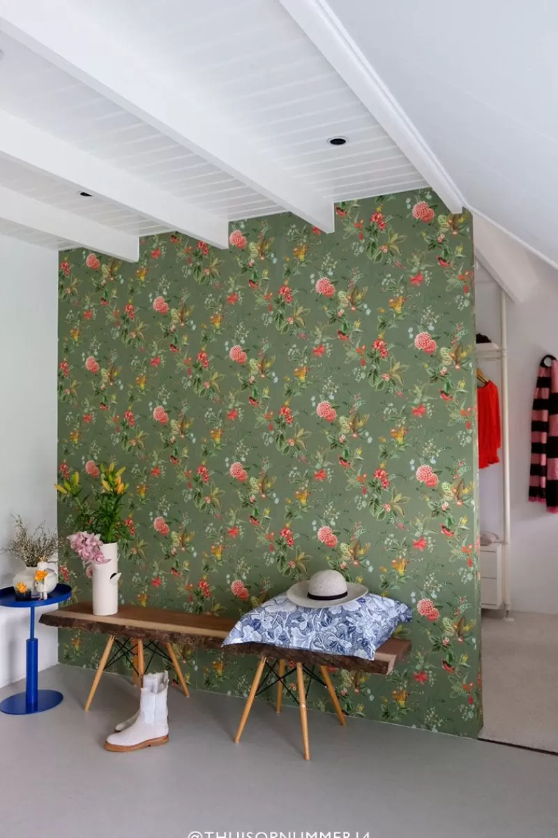 Pip Studio Papier Peint Mural Floris En Coloris Vert Sale