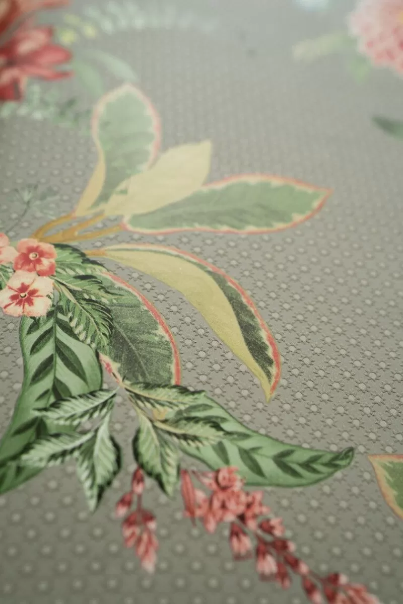 Pip Studio Papier Peint Mural Floris En Coloris Kaki Best
