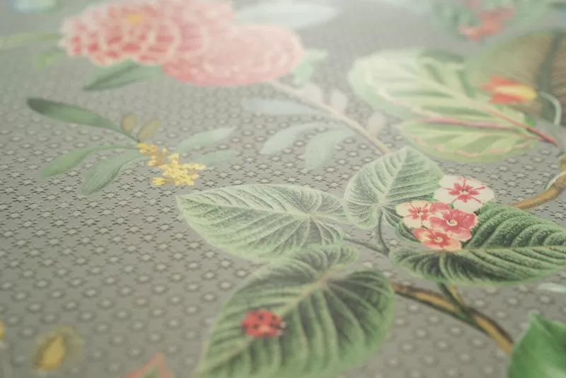 Pip Studio Papier Peint Mural Floris En Coloris Kaki Best