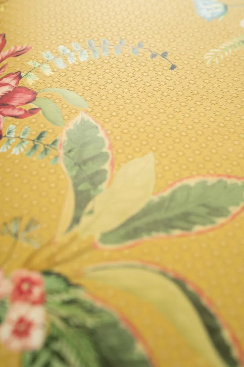 Pip Studio Papier Peint Mural Floris En Coloris Jaune Clearance