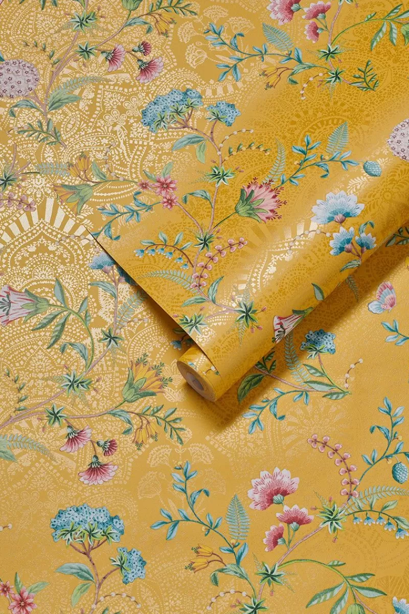 Pip Studio Papier Peint Mural La Majorelle En Coloris Jaune Sale