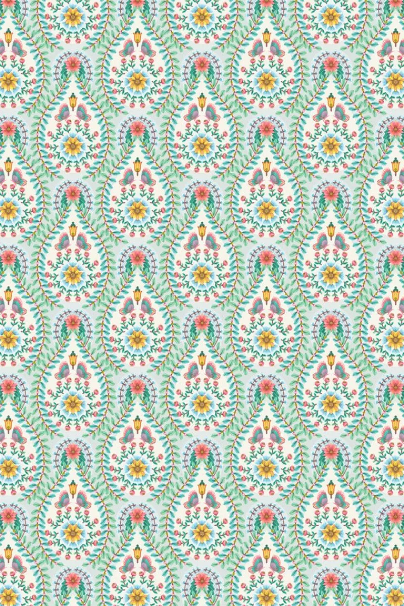 Pip Studio Papier Peint Mural Raindrops En Coloris Blanc Discount