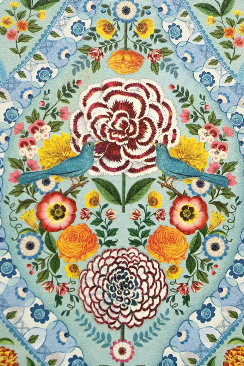 Pip Studio Papier Peint Photo Melody En Coloris Bleu Sale