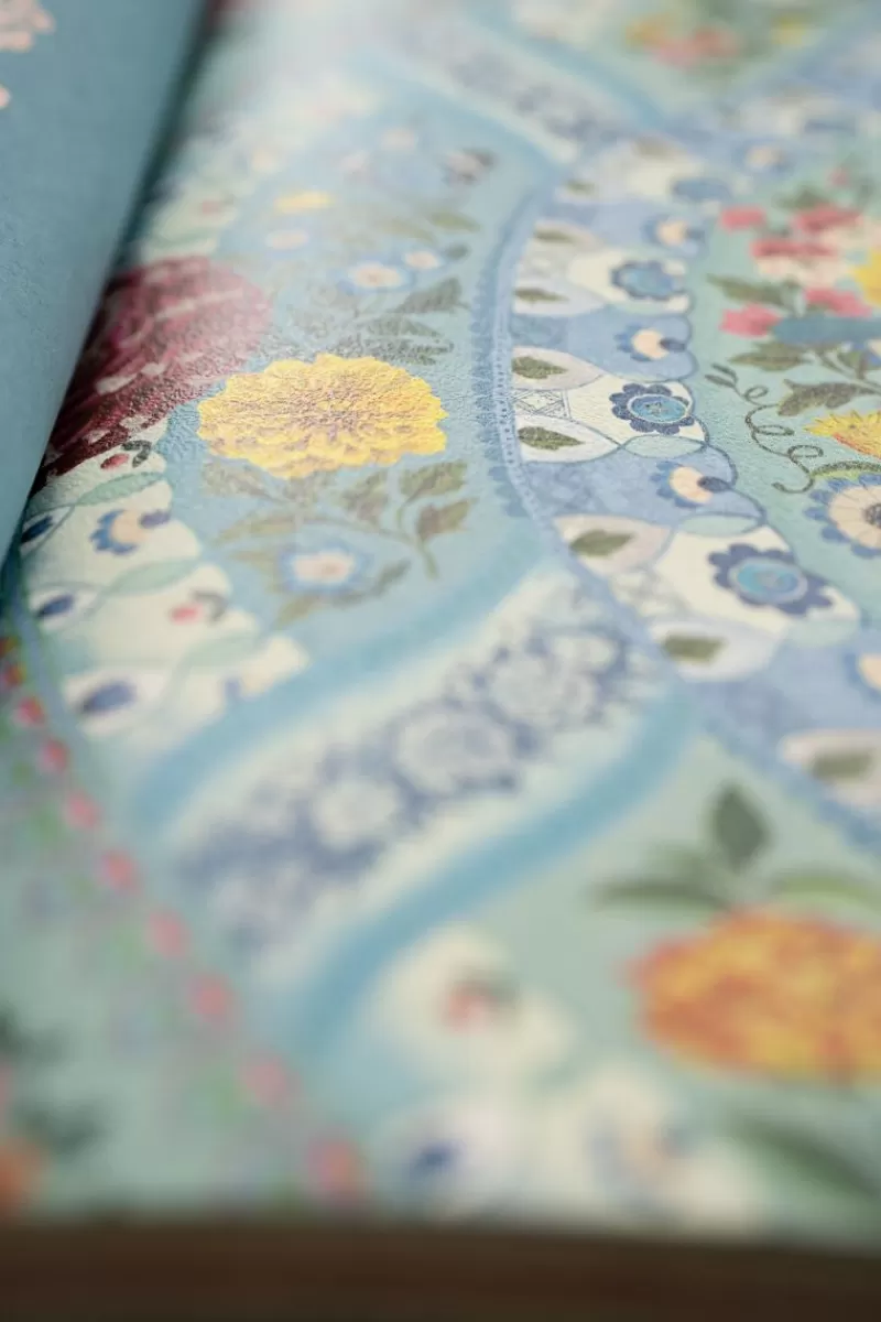 Pip Studio Papier Peint Photo Melody En Coloris Bleu Sale