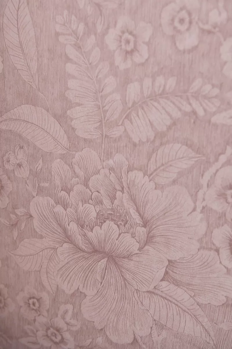 Pip Studio Papier Peint Intissé Casa Dei Fiori Mauve Clair Violet Store
