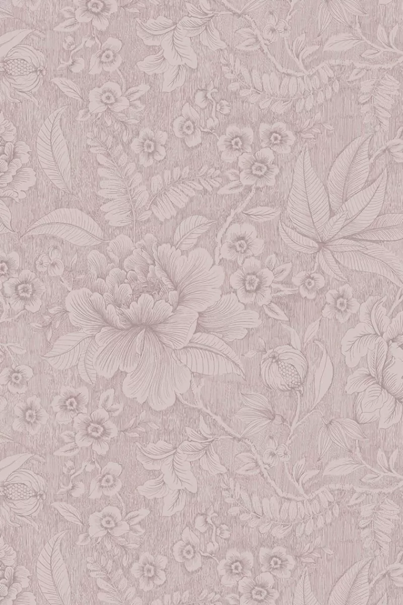 Pip Studio Papier Peint Intissé Casa Dei Fiori Mauve Clair Violet Store