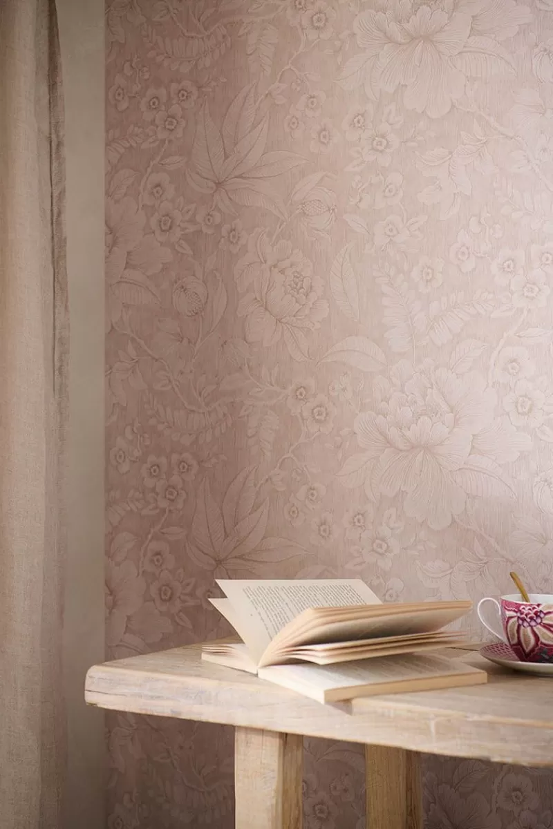 Pip Studio Papier Peint Intissé Casa Dei Fiori Sable Beige New
