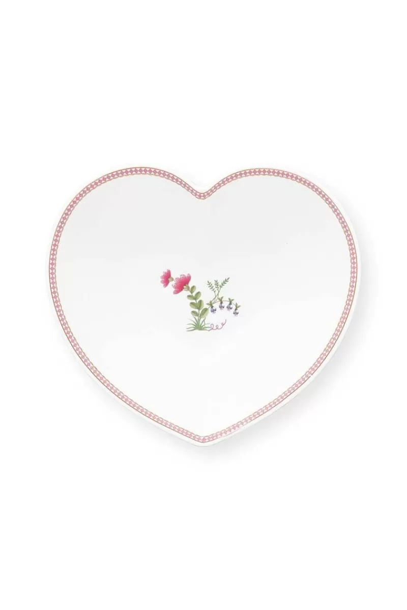 Pip Studio Plateau De Service Grande La Majorelle Forme De Coeur Jaune Best Sale