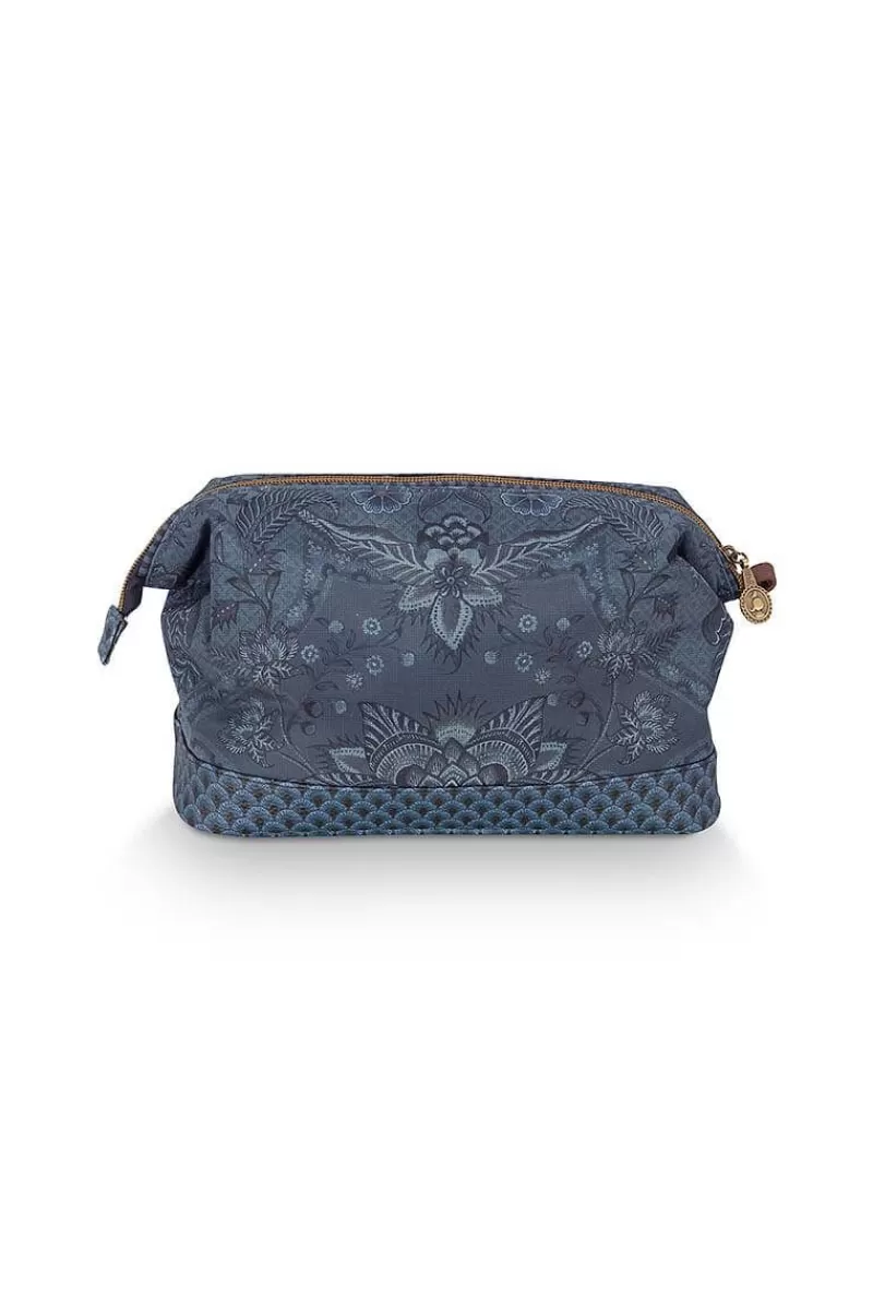 Pip Studio Pochette A Cosmetiques De Grande Taille Kyoto Festival En Coloris Bleu New