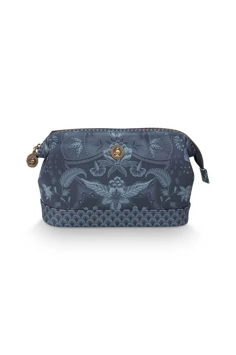 Pip Studio Pochette A Cosmetiques De Taille Moyenne Kyoto Festival En Coloris Bleu Best