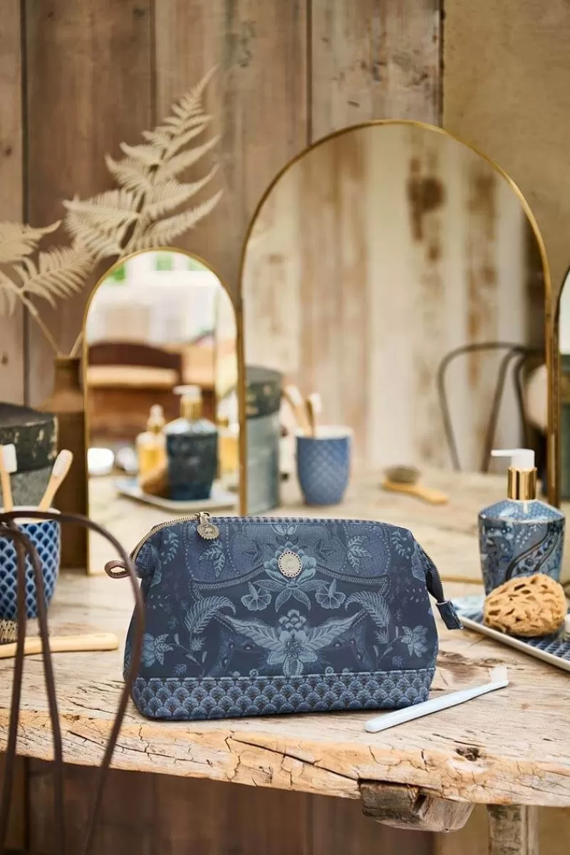 Pip Studio Pochette A Cosmetiques De Taille Moyenne Kyoto Festival En Coloris Bleu Best