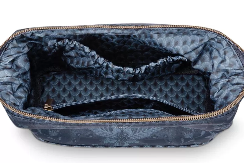 Pip Studio Pochette A Cosmetiques De Taille Moyenne Kyoto Festival En Coloris Bleu Best