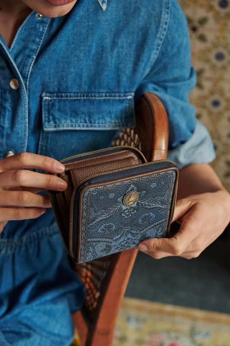 Pip Studio Portefeuille Carre Kyoto Festival En Coloris Bleu Denim Store