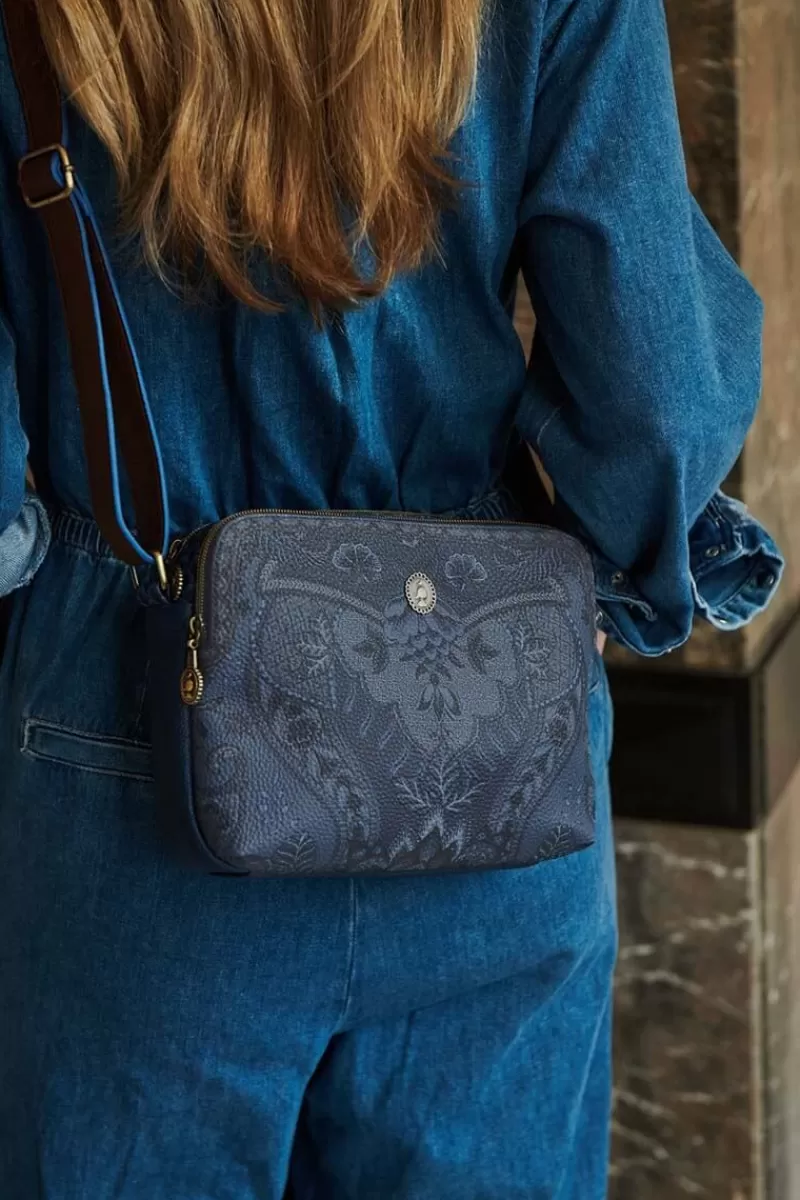 Pip Studio Sac Bandouliere De Taille Moyenne Kyoto Festival En Coloris Bleu Fenim Cheap