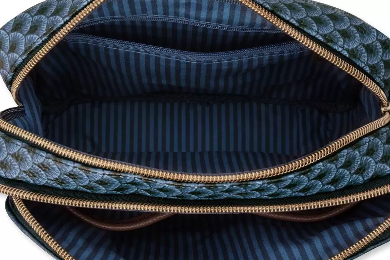 Pip Studio Sac Bandouliere De Taille Moyenne Kyoto Festival En Coloris Bleu Fenim Cheap