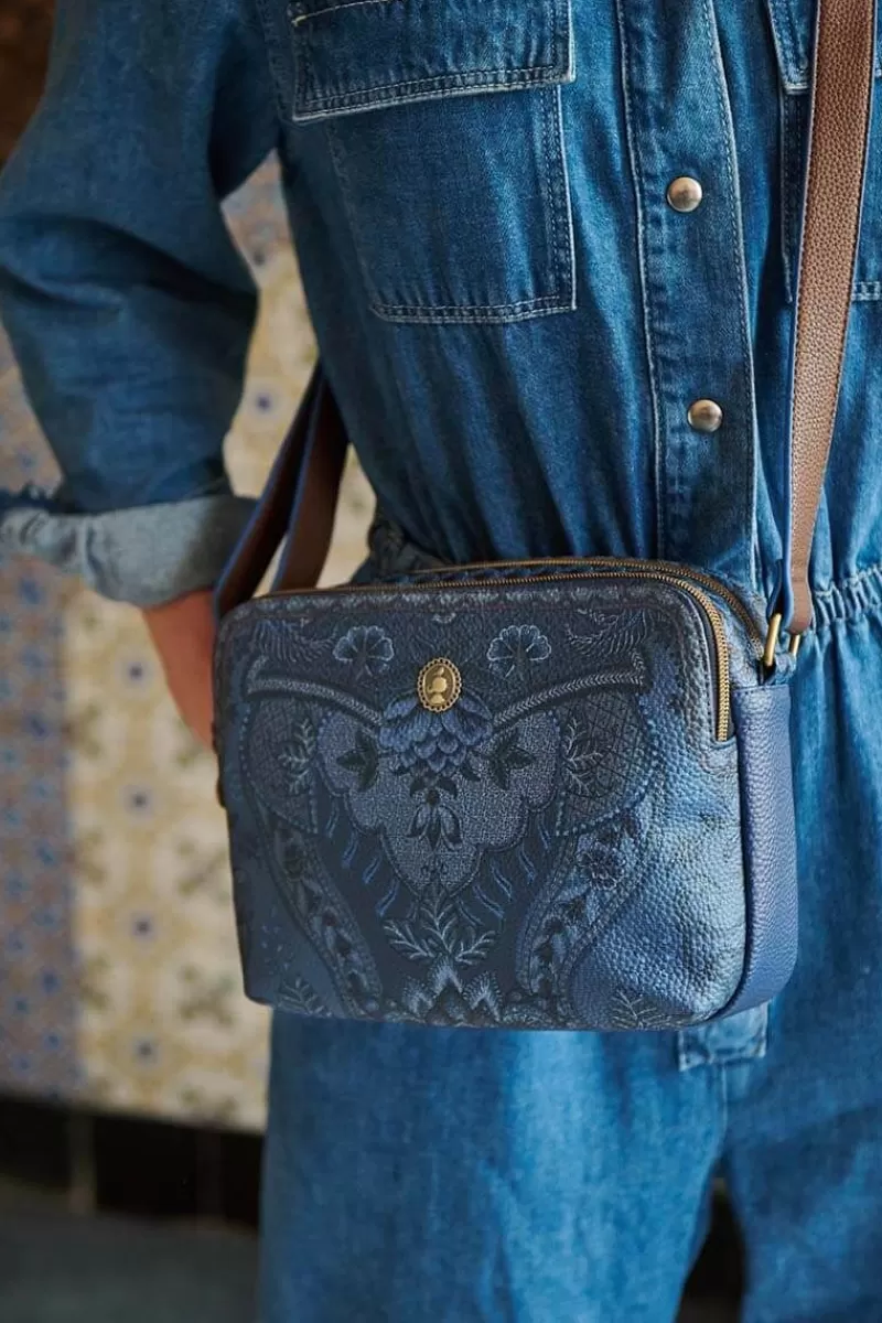 Pip Studio Sac Bandouliere De Taille Moyenne Kyoto Festival En Coloris Bleu Fenim Cheap