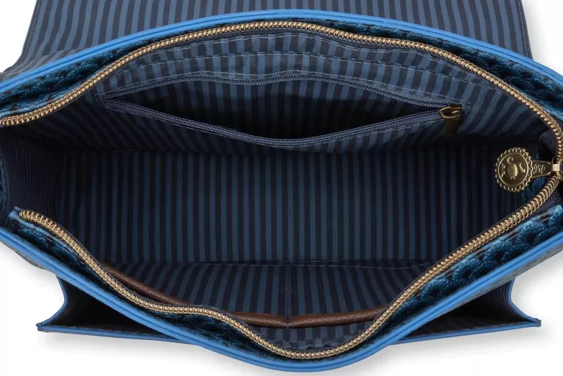 Pip Studio Sac Bandouliere Kyoto Festival En Coloris Bleu Denim Shop
