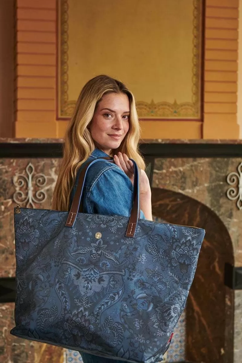 Pip Studio Sac Cabas Kyoto Festival En Coloris Bleu New